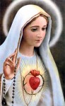 Mẹ Maria với trái tim tinh tuyền