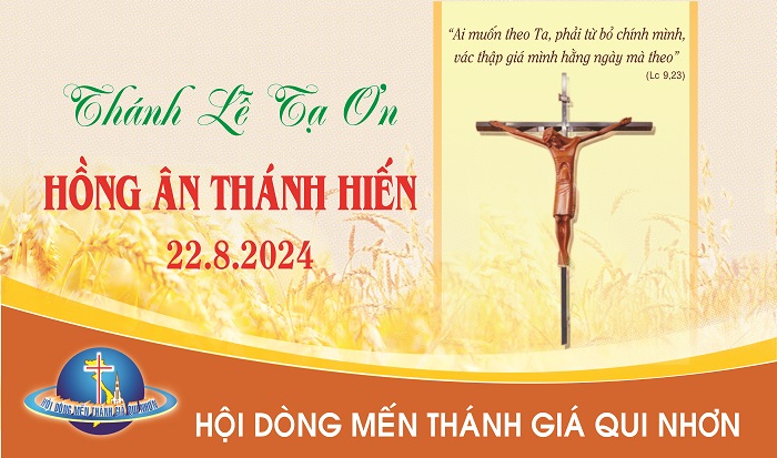 Trực Tuyến Thánh Lễ Tạ Ơn Hồng Ân Thánh Hiến, Hội Dòng MTG Qui Nhơn 22.8.2024