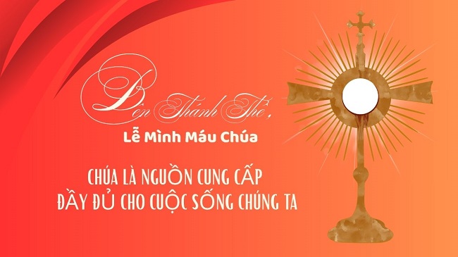 Bên Thánh Thể, Chúa Nhật Lễ Mình Máu Chúa Kitô