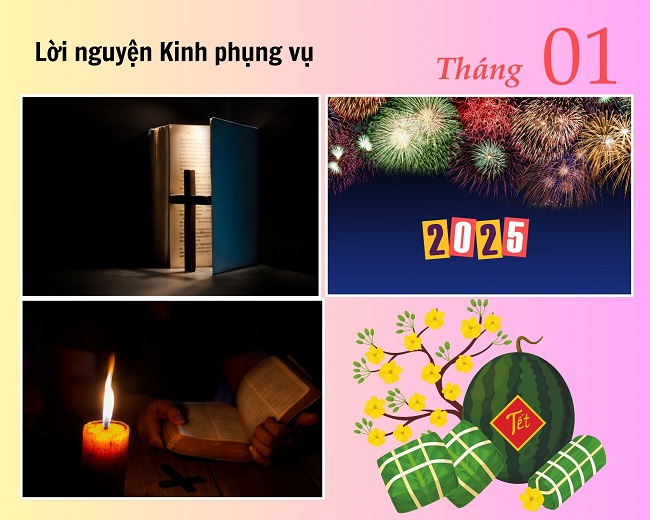 Lời nguyện Kinh phụng vụ- Tháng 01/2025