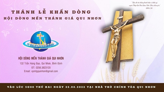 Trực Tuyến Thánh Lễ Khấn Dòng Hội Dòng Mến Thánh Giá Qui Nhơn